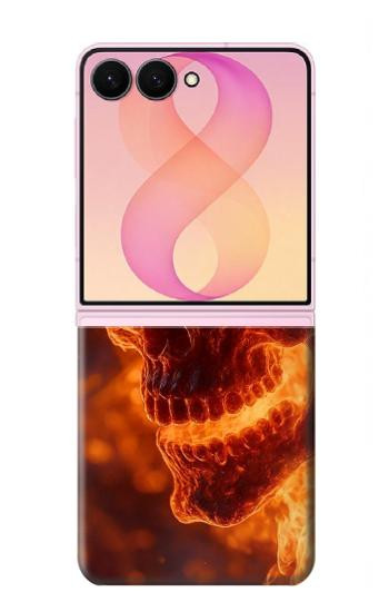 S4062 Fire Skull Case For Samsung Galaxy Z Flip 8