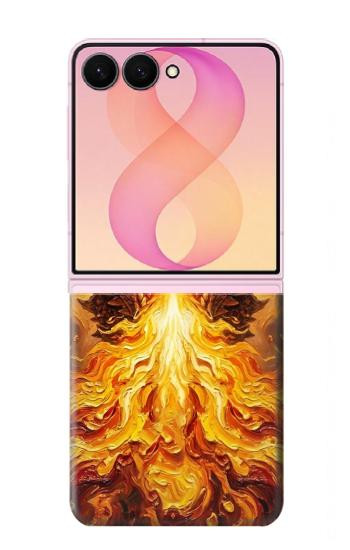 S4090 Epic Fire Dragon Fantasy Illustration Case For Samsung Galaxy Z Flip 8
