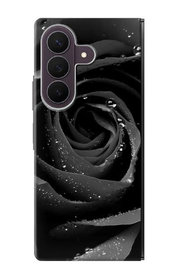 S1598 Black Rose Case For Samsung Galaxy Z Fold 8 Ultra