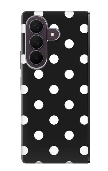S2299 Black Polka Dots Case For Samsung Galaxy Z Fold 8 Ultra