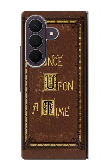 S2824 Once Upon a Time Book Cover Case For Samsung Galaxy Z Fold 8 Ultra