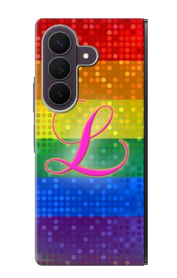 S2900 Rainbow LGBT Lesbian Pride Flag Case For Samsung Galaxy Z Fold 8 Ultra