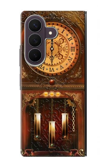 S3174 Grandfather Clock Case For Samsung Galaxy Z Fold 8 Ultra