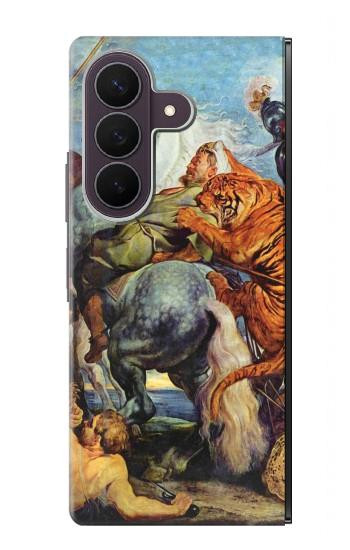 S3331 Peter Paul Rubens Tiger und Lowenjagd Case For Samsung Galaxy Z Fold 8 Ultra