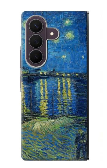 S3336 Van Gogh Starry Night Over the Rhone Case For Samsung Galaxy Z Fold 8 Ultra