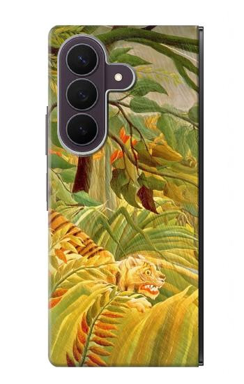 S3344 Henri Rousseau Tiger in a Tropical Storm Case For Samsung Galaxy Z Fold 8 Ultra
