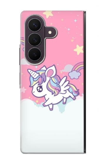 S3518 Unicorn Cartoon Case For Samsung Galaxy Z Fold 8 Ultra