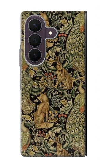 S3661 William Morris Forest Velvet Case For Samsung Galaxy Z Fold 8 Ultra