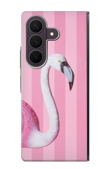 S3805 Flamingo Pink Pastel Case For Samsung Galaxy Z Fold 8 Ultra
