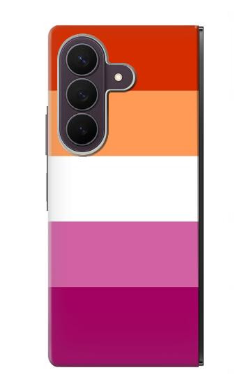 S3887 Lesbian Pride Flag Case For Samsung Galaxy Z Fold 8 Ultra
