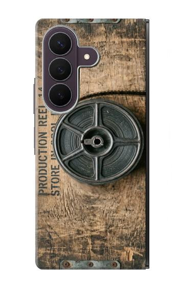 S4108 Vintage Camera Film Reel Artwork Case For Samsung Galaxy Z Fold 8 Ultra