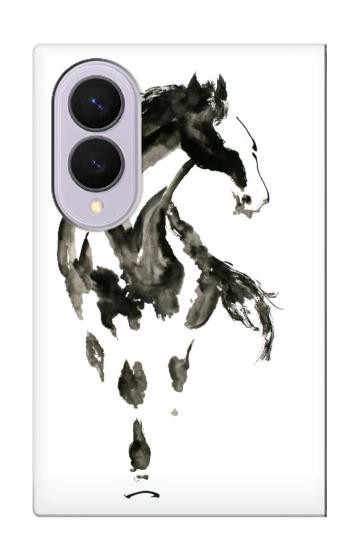 S1031 Horse Paintbrush Case For Samsung Galaxy Z Fold 8