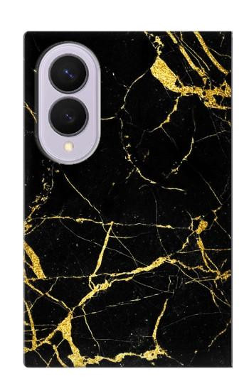 S2896 Gold Marble Graphic Printed Case For Samsung Galaxy Z Fold 8