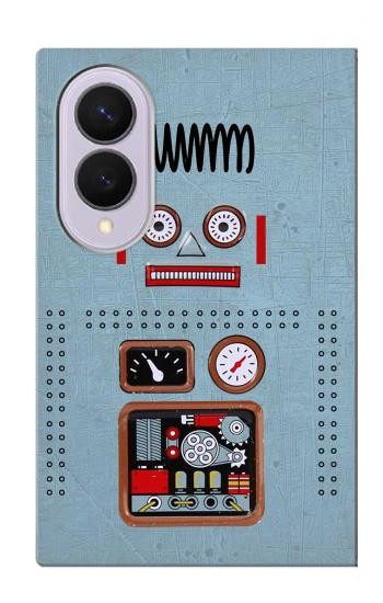 S3040 Retro Robot Toy Case For Samsung Galaxy Z Fold 8