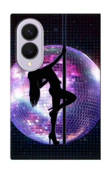 S3284 Sexy Girl Disco Pole Dance Case For Samsung Galaxy Z Fold 8