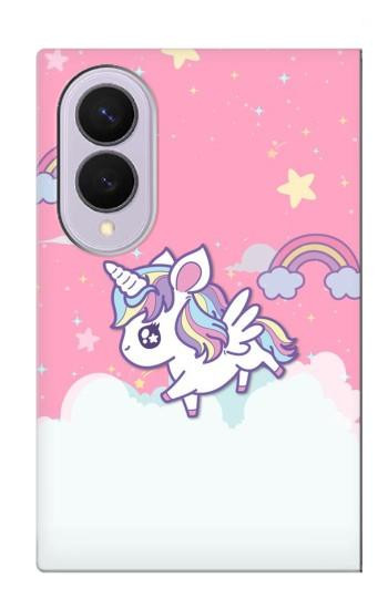 S3518 Unicorn Cartoon Case For Samsung Galaxy Z Fold 8