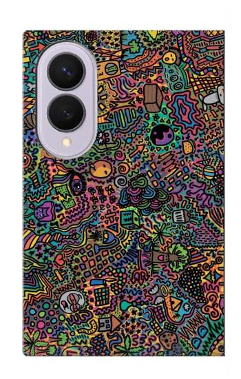 S3815 Psychedelic Art Case For Samsung Galaxy Z Fold 8