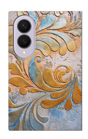 S3875 Canvas Vintage Rugs Case For Samsung Galaxy Z Fold 8