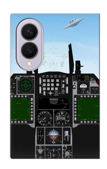 S3933 Fighter Aircraft UFO Case For Samsung Galaxy Z Fold 8