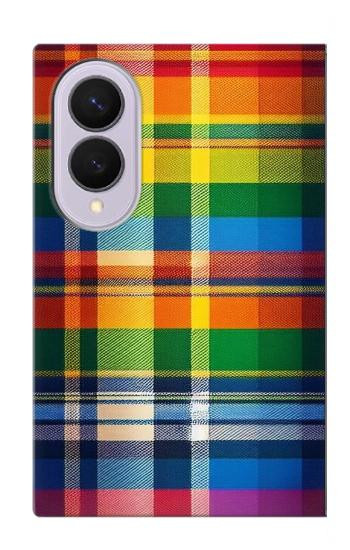S3983 Fabric Texture LGBTQ Case For Samsung Galaxy Z Fold 8