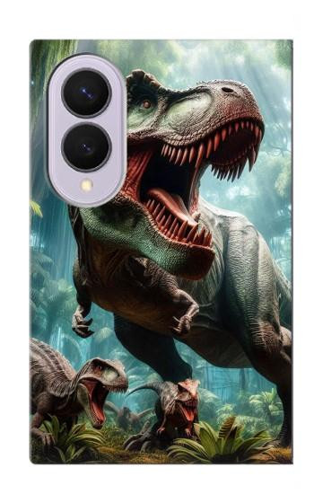 S4021 T-rex Dinosaur Jurassic Case For Samsung Galaxy Z Fold 8