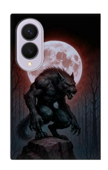 S4024 Werewolf Blood Moon Case For Samsung Galaxy Z Fold 8