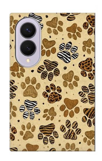 S4032 Wild Animal Paw Foot Print Case For Samsung Galaxy Z Fold 8