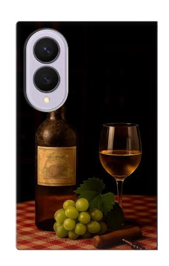 S4041 Old Vines Wine Case For Samsung Galaxy Z Fold 8