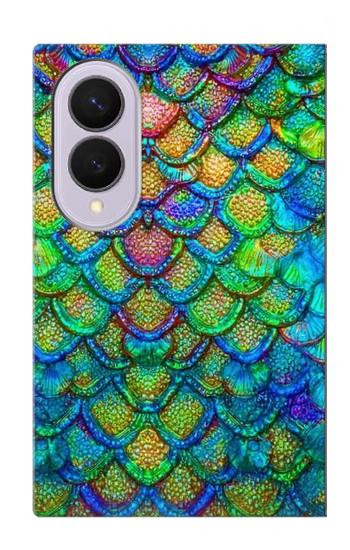 S4071 Colorful Mermaid Scale Case For Samsung Galaxy Z Fold 8