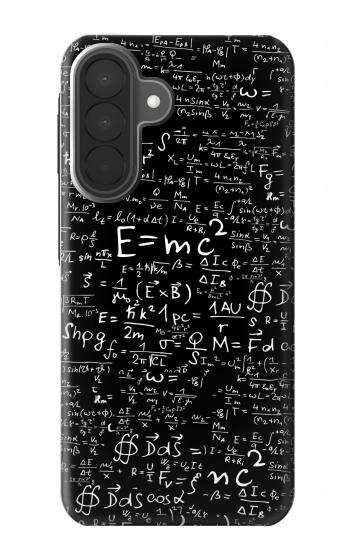 S2574 Mathematics Physics Blackboard Equation Case For Samsung Galaxy A27