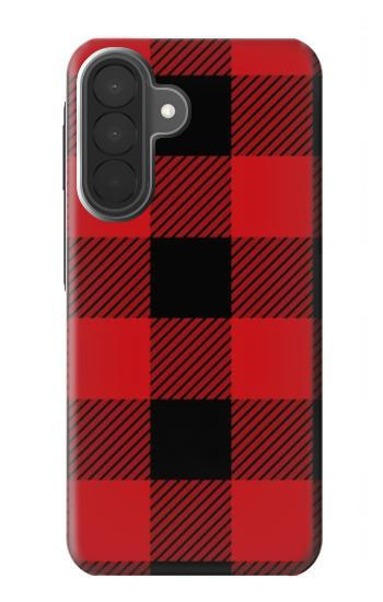 S2931 Red Buffalo Check Pattern Case For Samsung Galaxy A27