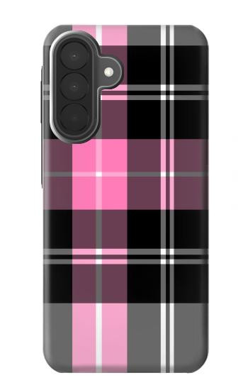 S3091 Pink Plaid Pattern Case For Samsung Galaxy A27