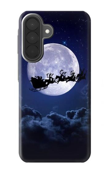 S3508 Xmas Santa Moon Case For Samsung Galaxy A27