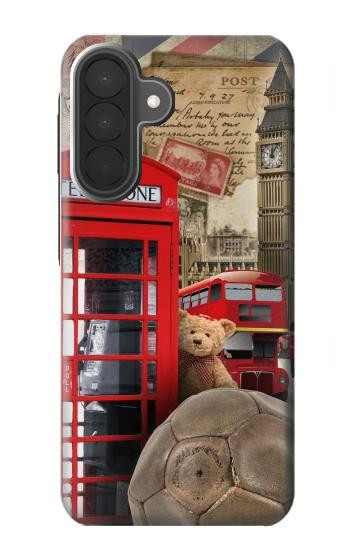 S3856 Vintage London British Case For Samsung Galaxy A27