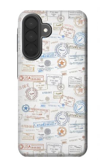 S3903 Travel Stamps Case For Samsung Galaxy A27