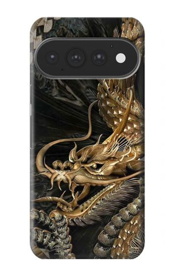 S0426 Gold Dragon Case For Google Pixel 11, 11 Pro