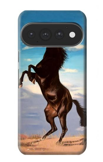 S0934 Wild Black Horse Case For Google Pixel 11, 11 Pro