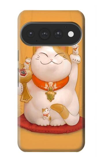 S1217 Maneki Neko Lucky Cat Case For Google Pixel 11, 11 Pro