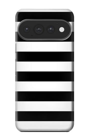 S1596 Black and White Striped Case For Google Pixel 11, 11 Pro
