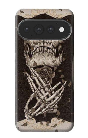 S1676 Skull Rose Case For Google Pixel 11, 11 Pro
