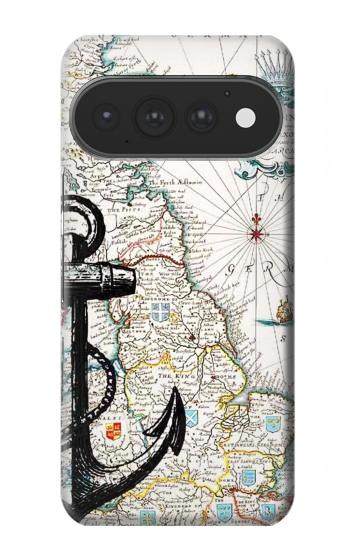 S1962 Nautical Chart Case For Google Pixel 11, 11 Pro
