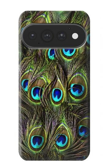 S1965 Peacock Feather Case For Google Pixel 11, 11 Pro