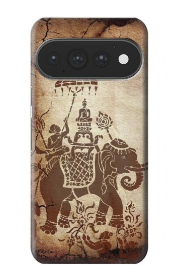 S2102 Thai Art Buddha on Elephant Case For Google Pixel 11, 11 Pro