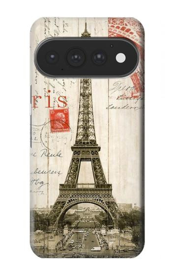 S2108 Eiffel Tower Paris Postcard Case For Google Pixel 11, 11 Pro