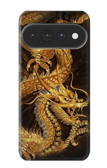 S2804 Chinese Gold Dragon Printed Case For Google Pixel 11, 11 Pro