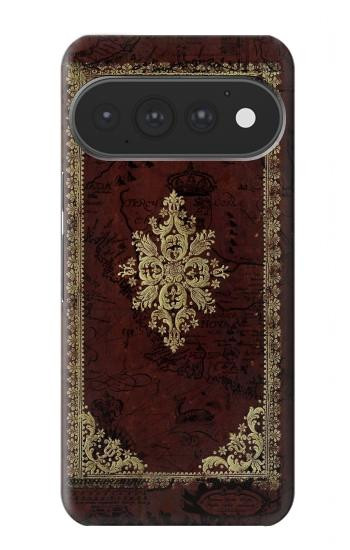 S3014 Vintage Map Book Cover Case For Google Pixel 11, 11 Pro