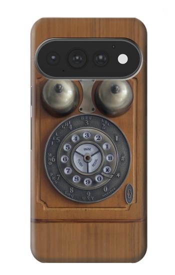S3146 Antique Wall Retro Dial Phone Case For Google Pixel 11, 11 Pro