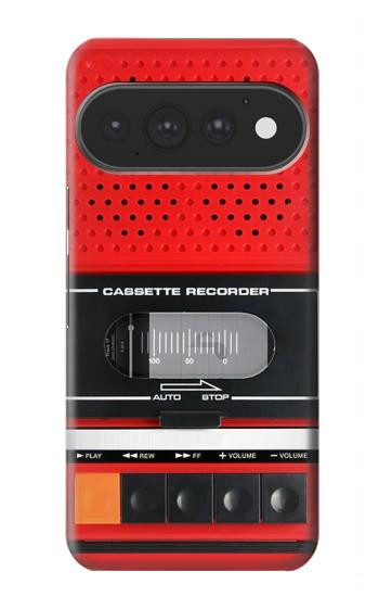 S3204 Red Cassette Recorder Graphic Case For Google Pixel 11, 11 Pro