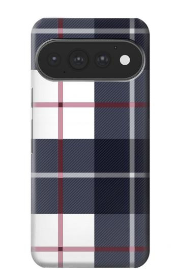 S3452 Plaid Fabric Pattern Case For Google Pixel 11, 11 Pro