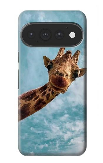 S3680 Cute Smile Giraffe Case For Google Pixel 11, 11 Pro